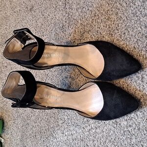 Audrey brooke ankle strap heels 10